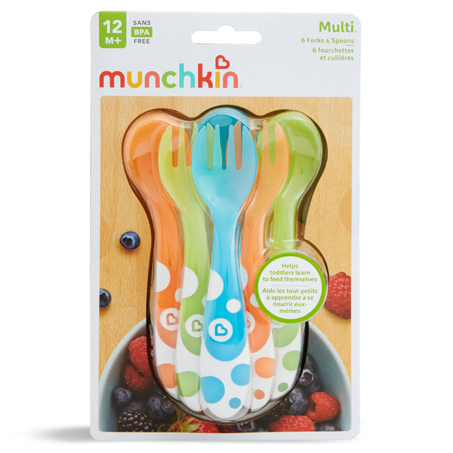 Multi™ Forks & Spoons, 6pk
