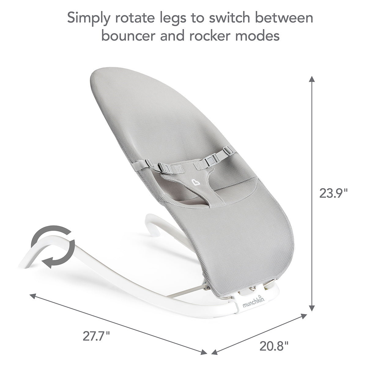 Spring 2-in-1 Bouncer & Rocker