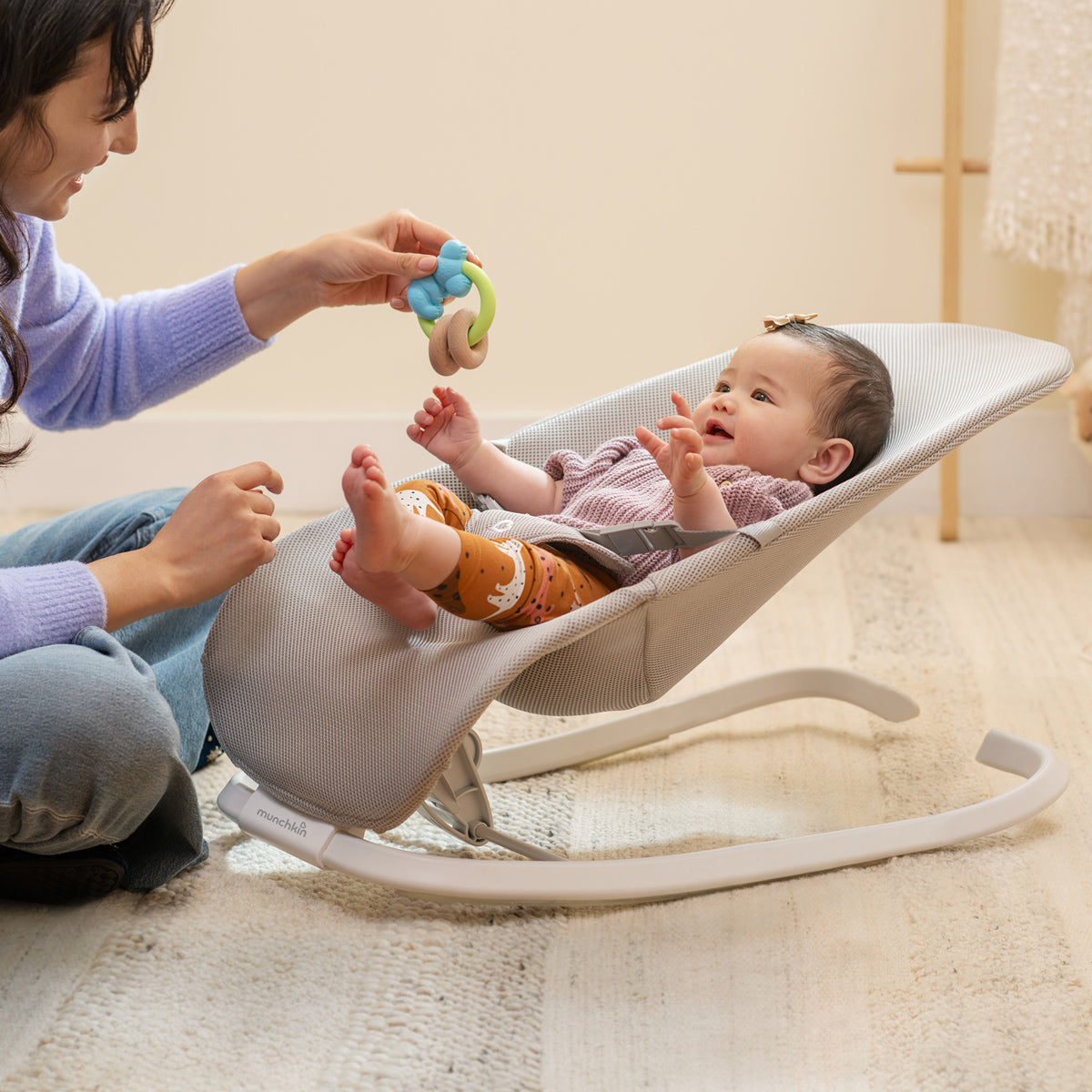 Spring 2-in-1 Bouncer & Rocker