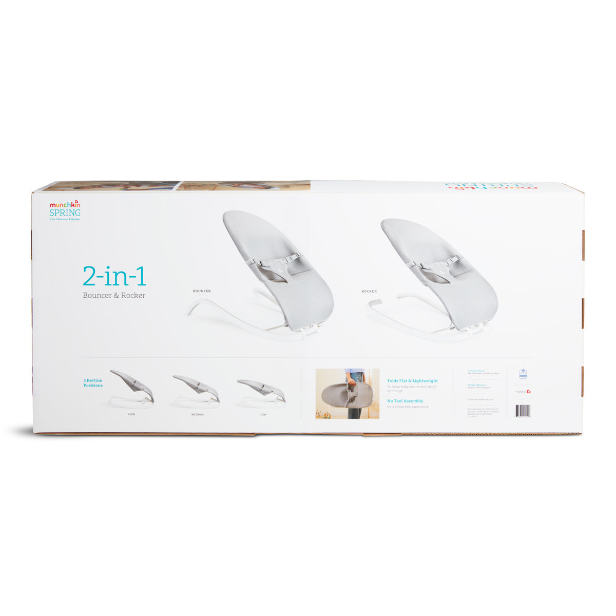 Spring 2-in-1 Bouncer & Rocker