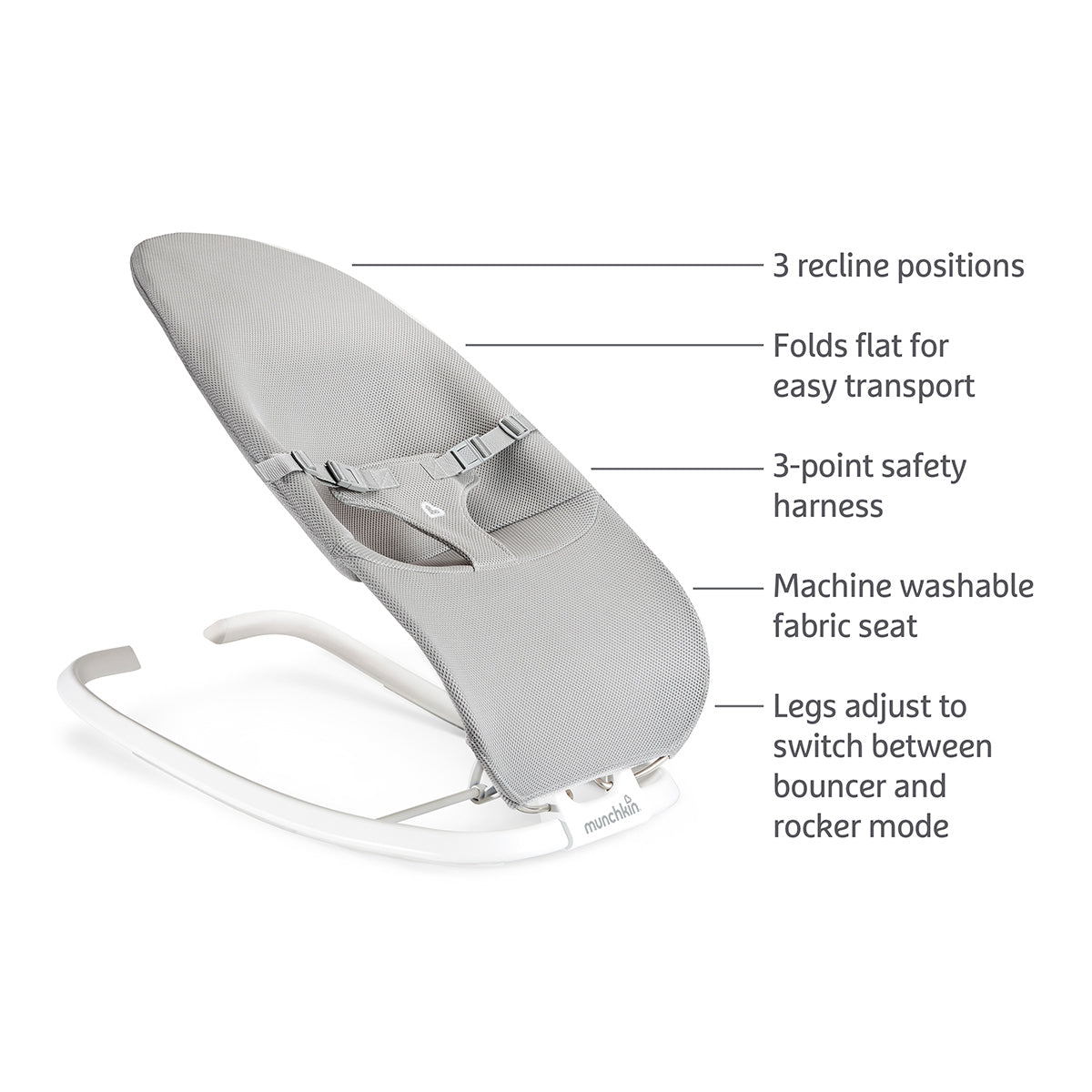 Spring 2-in-1 Bouncer & Rocker