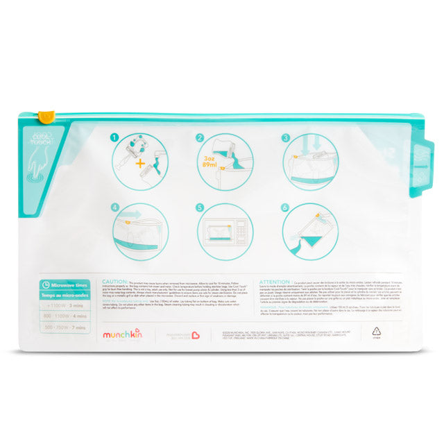 Jumbo Microwave Sterilizer Bags, 6pk