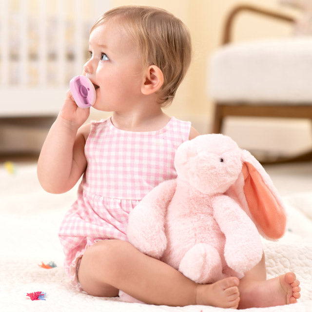 Sili-Soothe & Teethe™ Silicone Pacifier & Teether, 2pk