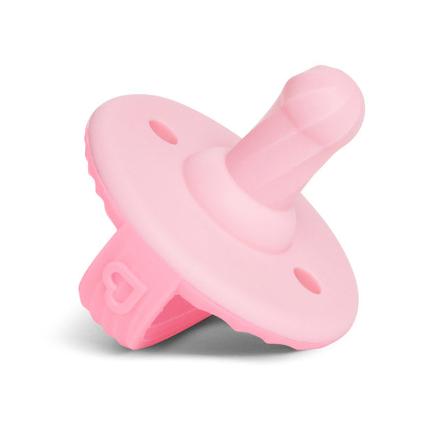 Sili-Soothe & Teethe™ Silicone Pacifier & Teether, 2pk
