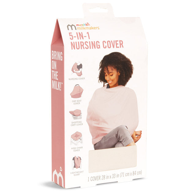 Milkmakers® 5-in-1 Nursing Cover, Pastel Parchment