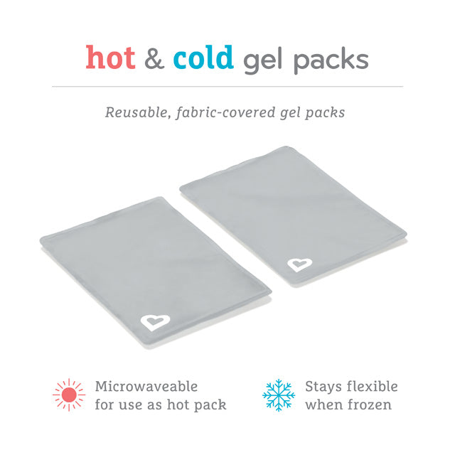 TheraBurpee™ Hot & Cold Gel Packs for Colic & Fever Rescue Kit, 2pk