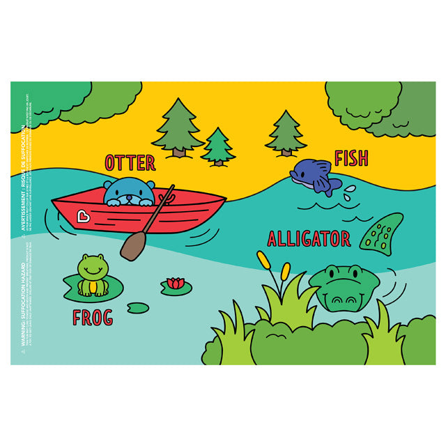 Story Mat™ Disposable Placemats, 18ct