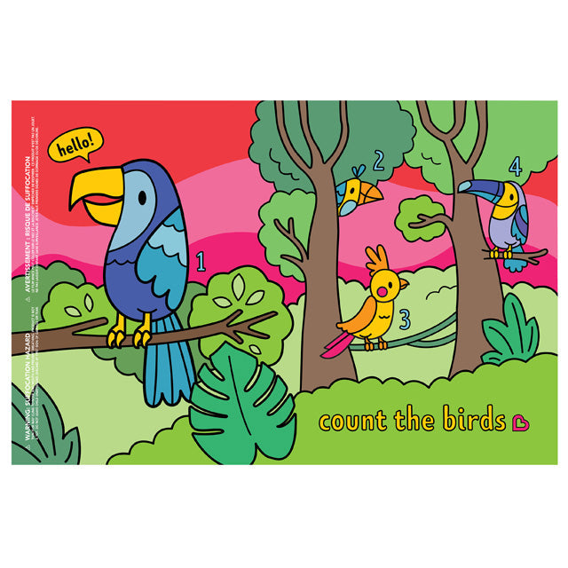 Story Mat™ Disposable Placemats, 18ct