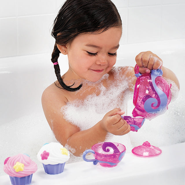 Bath Tea & Cupcake Set