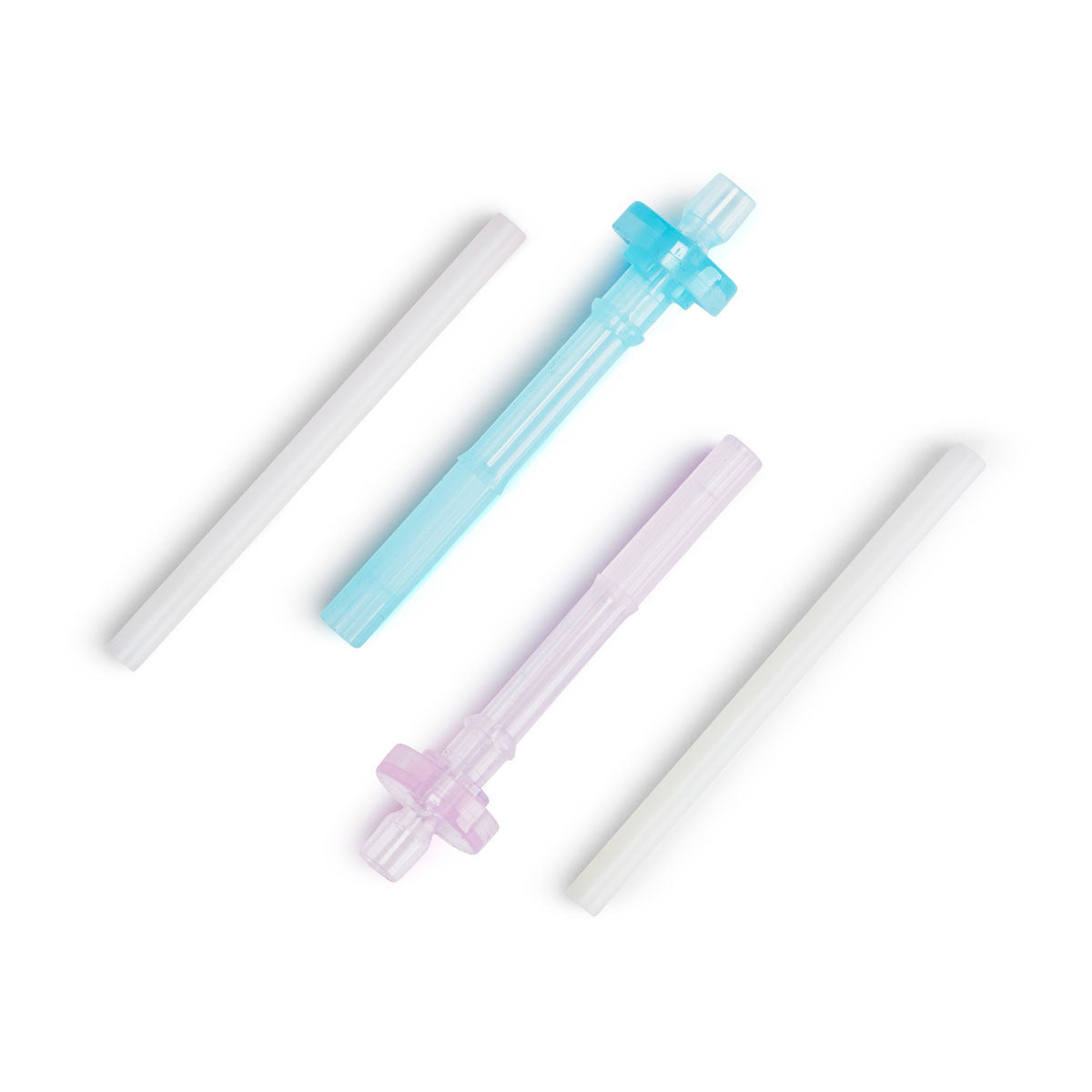 Replacement Straws with Valves for Click Lock® Flip Straw Cups, 2pk