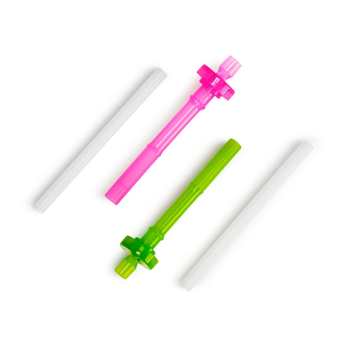 Replacement Straws with Valves for Click Lock® Flip Straw Cups, 2pk