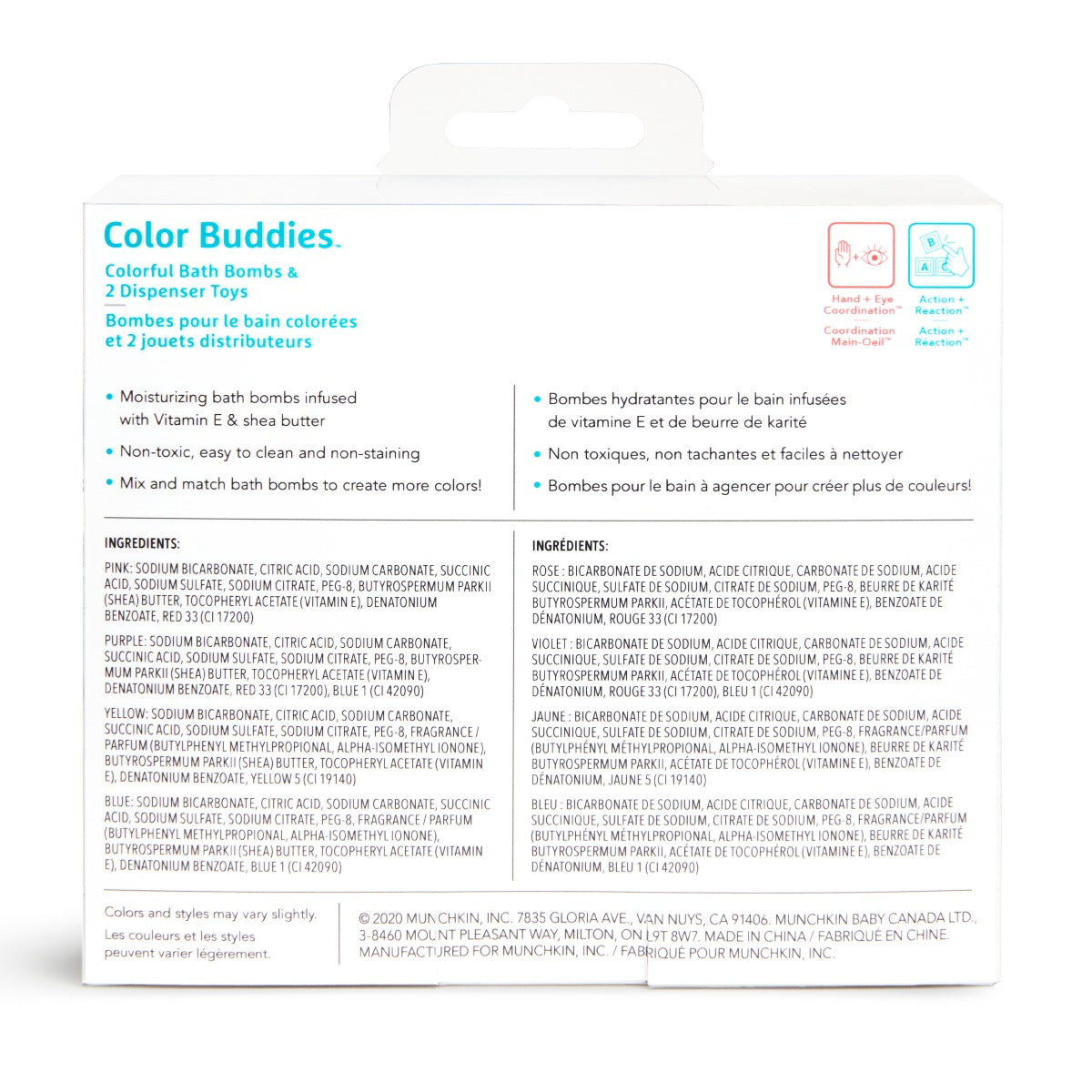 Color Buddies™ Moisturizing Bath Bomb & Dispenser Toy Set
