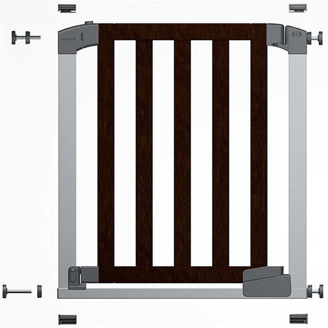 Safety Gate Adjuster with Locking Nut