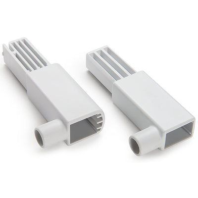 2.75" Safety Gate Extension Adapter Set, White