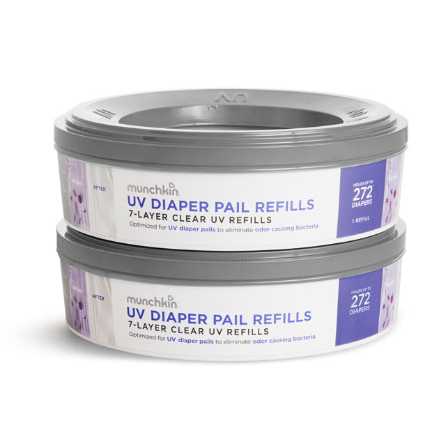 UV Diaper Pail Refill Rings, 2pk