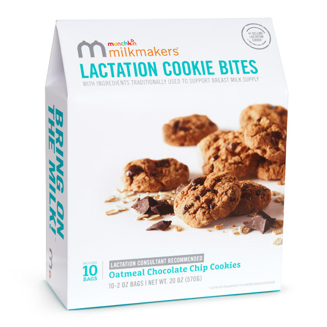 Milkmakers® Lactation Cookie Bites, Oatmeal Chocolate Chip, 10ct