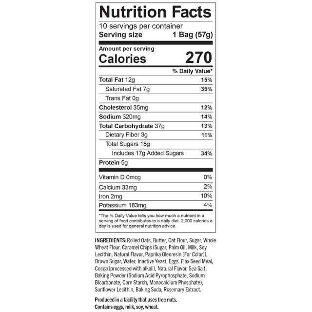 Milkmakers® Lactation Cookie Bites, Chocolate Salted Caramel, 8ct