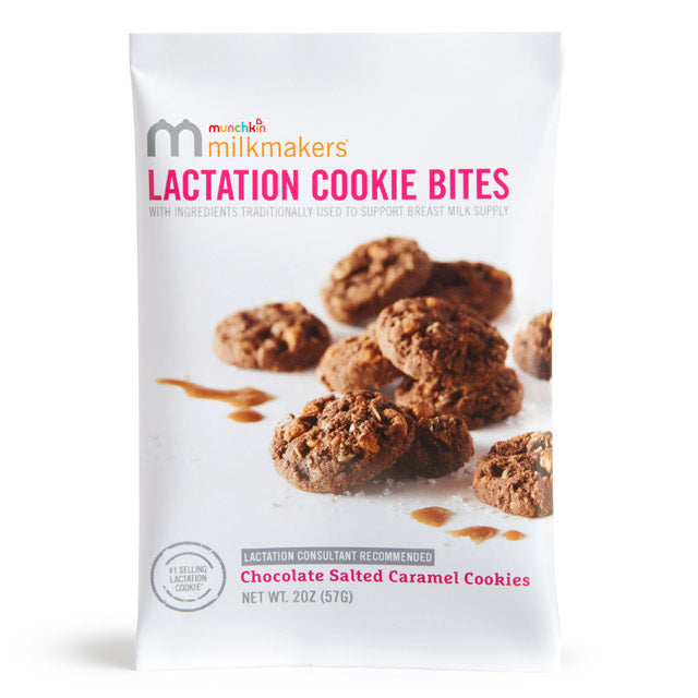 Milkmakers® Lactation Cookie Bites, Chocolate Salted Caramel, 8ct