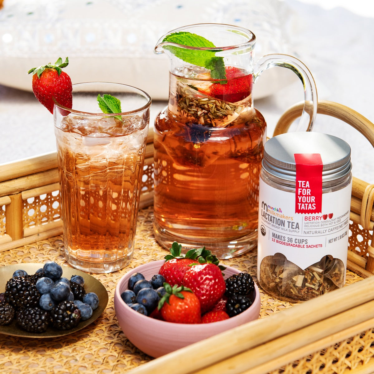 Milkmakers® Lactation Tea, Berry, 12ct