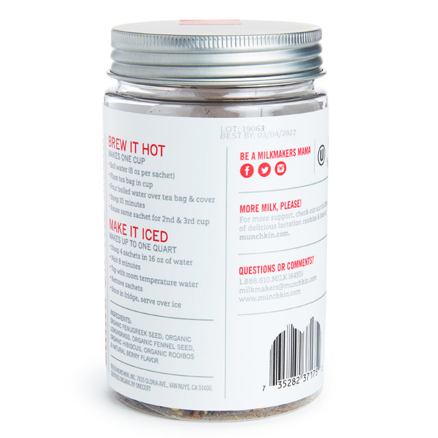 Milkmakers® Lactation Tea, Berry, 12ct