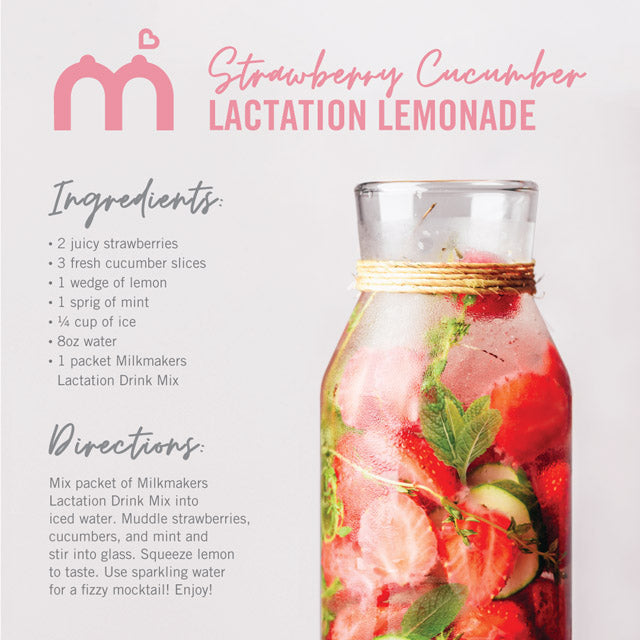 Milkmakers® Lactation Drink Mix, Berry Lemonade, 14ct