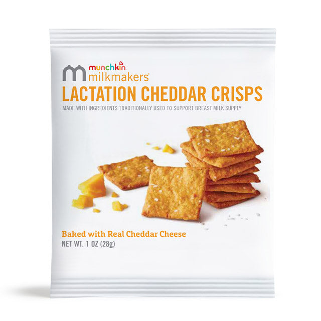 Milkmakers® Lactation Crisps, Cheddar, 6ct