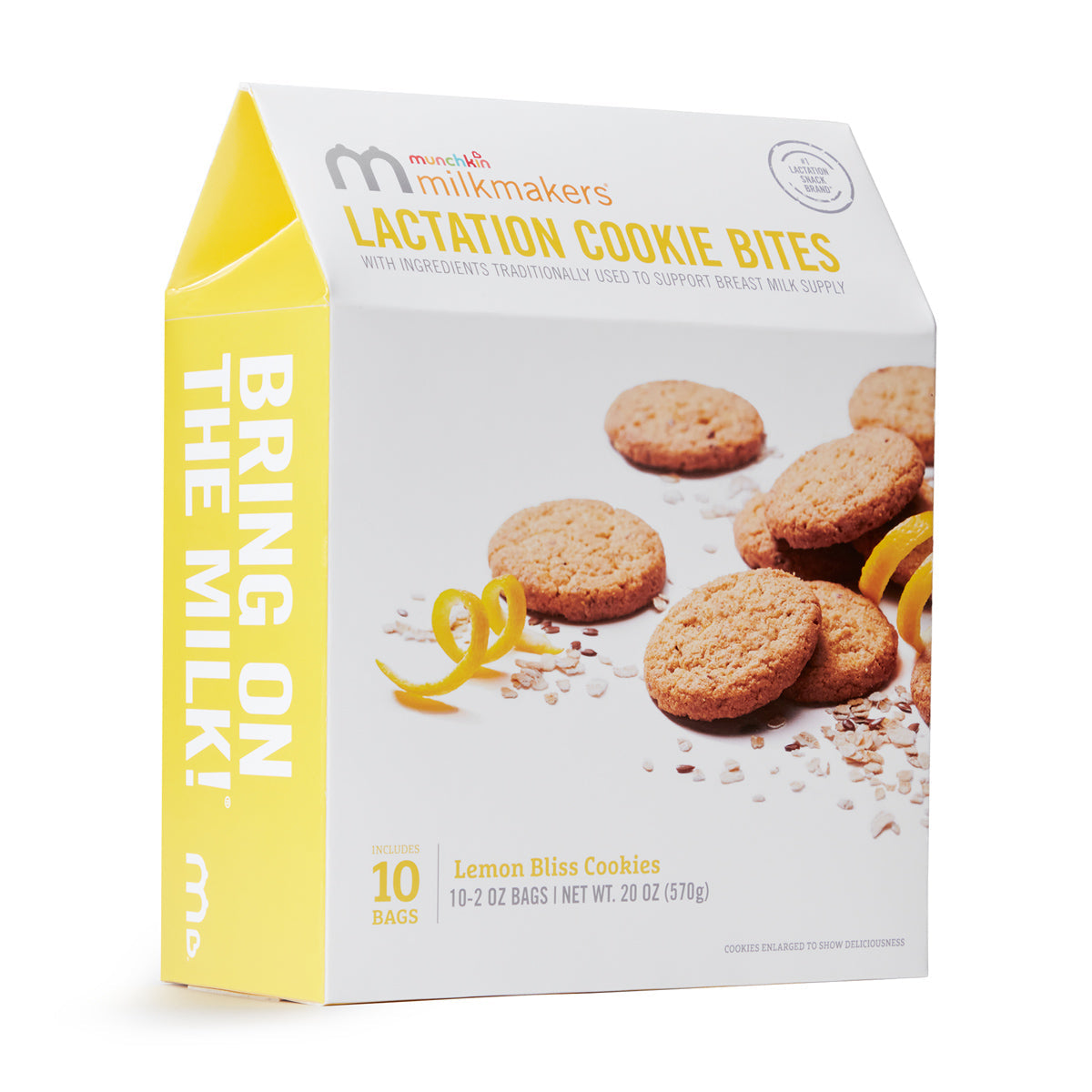 Milkmakers® Lactation Cookie Bites, Lemon Bliss, 10ct