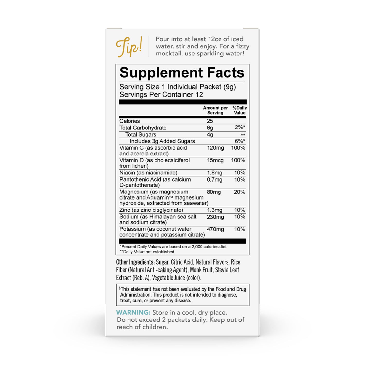 Hydration Drink Mix