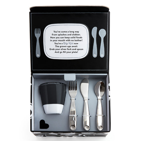Grown-Ups Table Dining Set with Personalized Polish™ Utensil Set