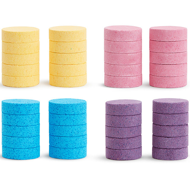 Color Buddies™ Moisturizing Bath Bomb Refills, 40pk