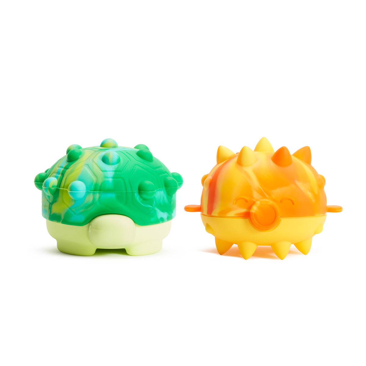 Pop Squish™ Popping Bath Toy, Turtle/Pufferfish, 2pk
