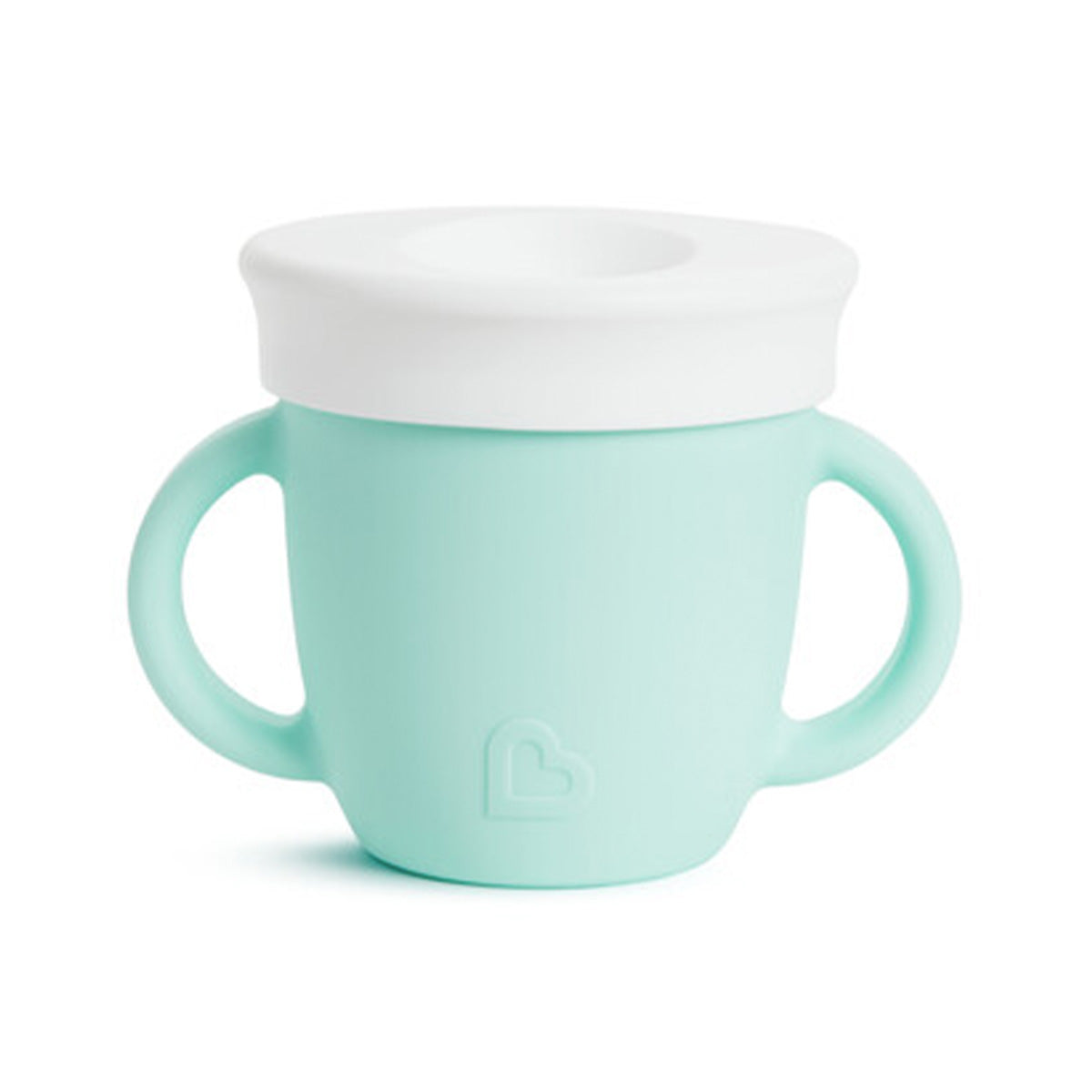 Low front view of C'est Silicone 6oz Trainer Cup