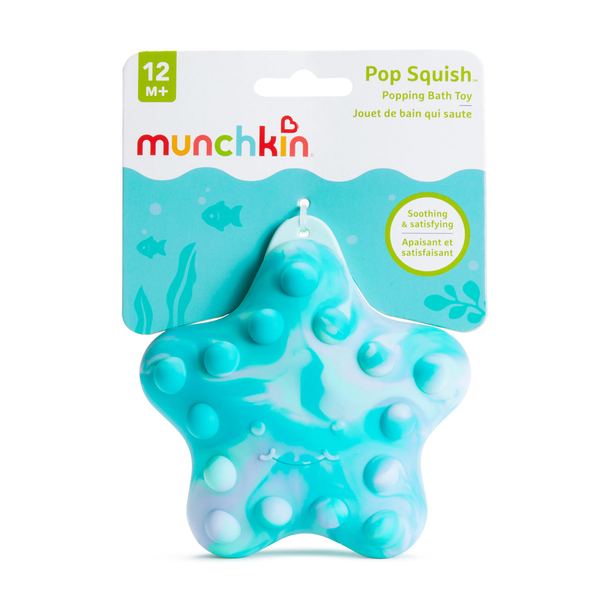 Pop Squish™ Popping Bath Toy, Starfish