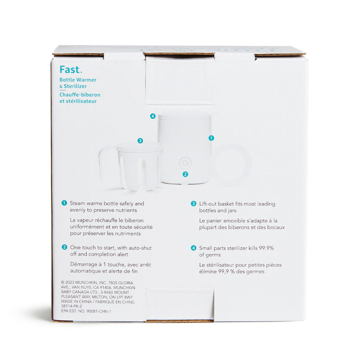 Fast™ Bottle Warmer & Sterilizer