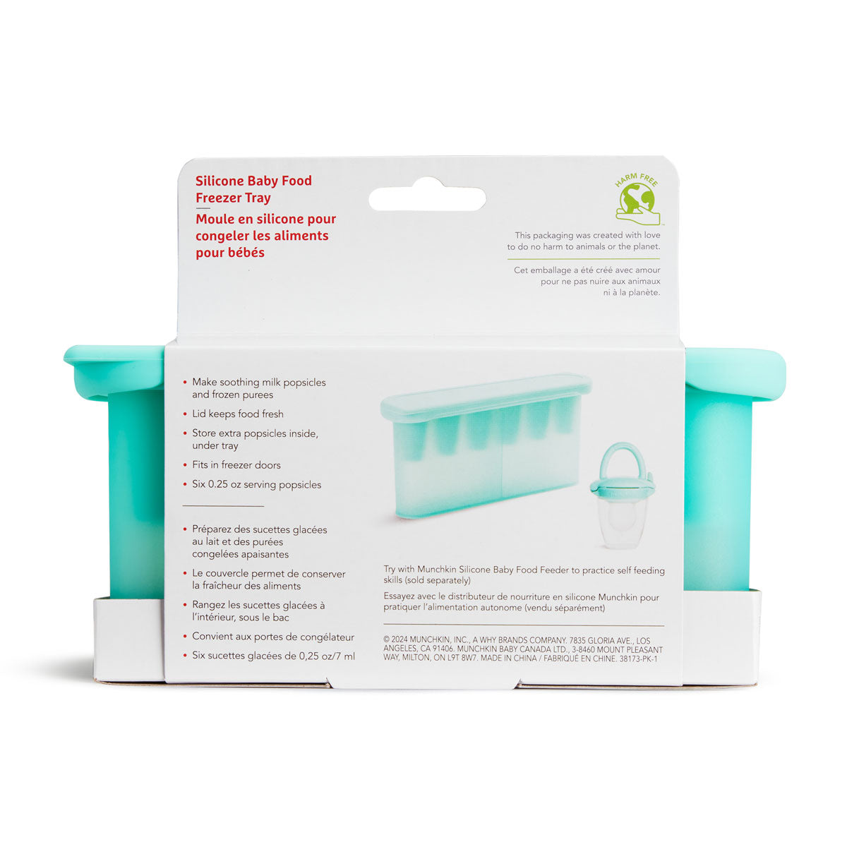 Silicone Baby Food Freezer Tray