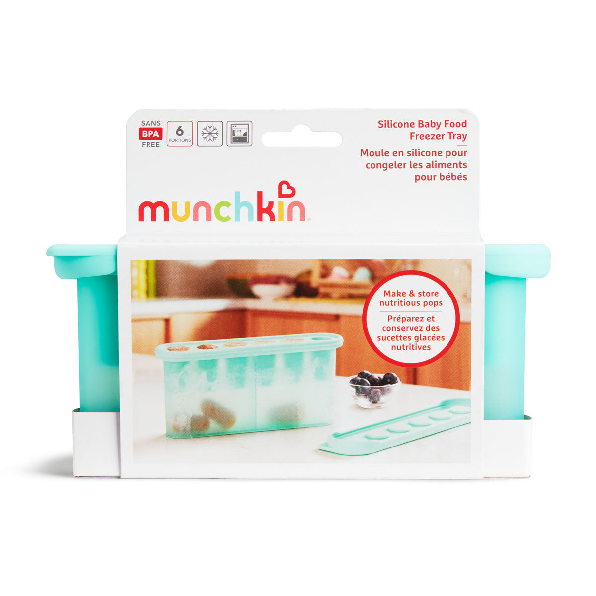 Silicone Baby Food Freezer Tray