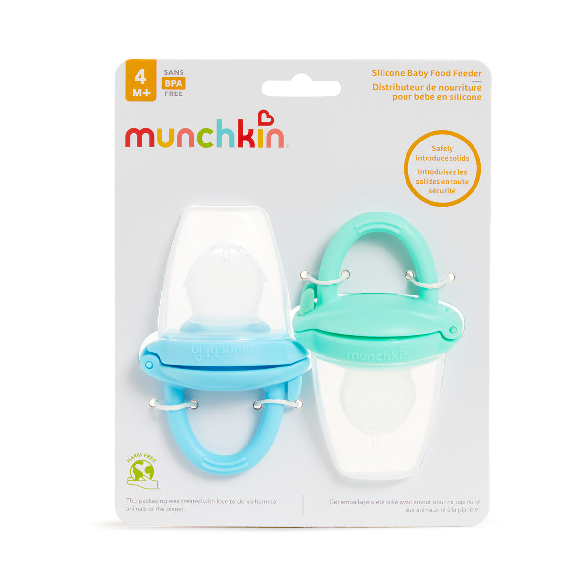 Silicone Baby Food Feeders & Freezer Tray Bundle