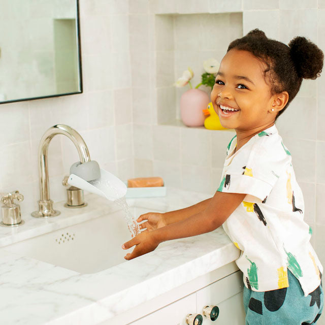 Modern Gray Baby Bath Bundle