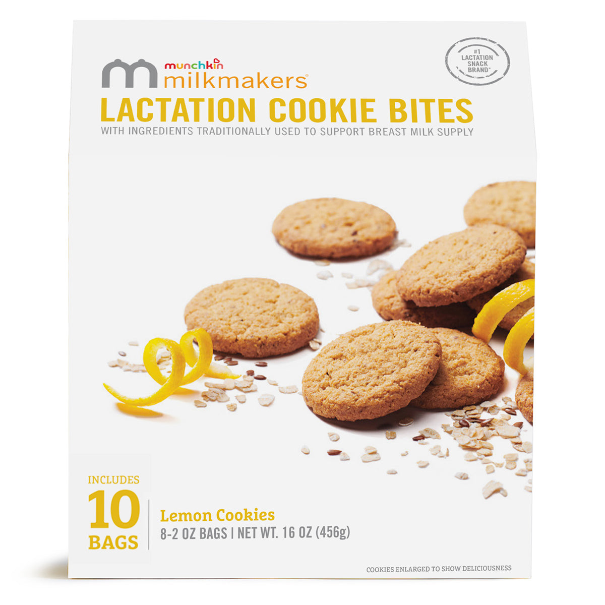 Milkmakers® Lactation Cookie Bites, Lemon Bliss, 10ct