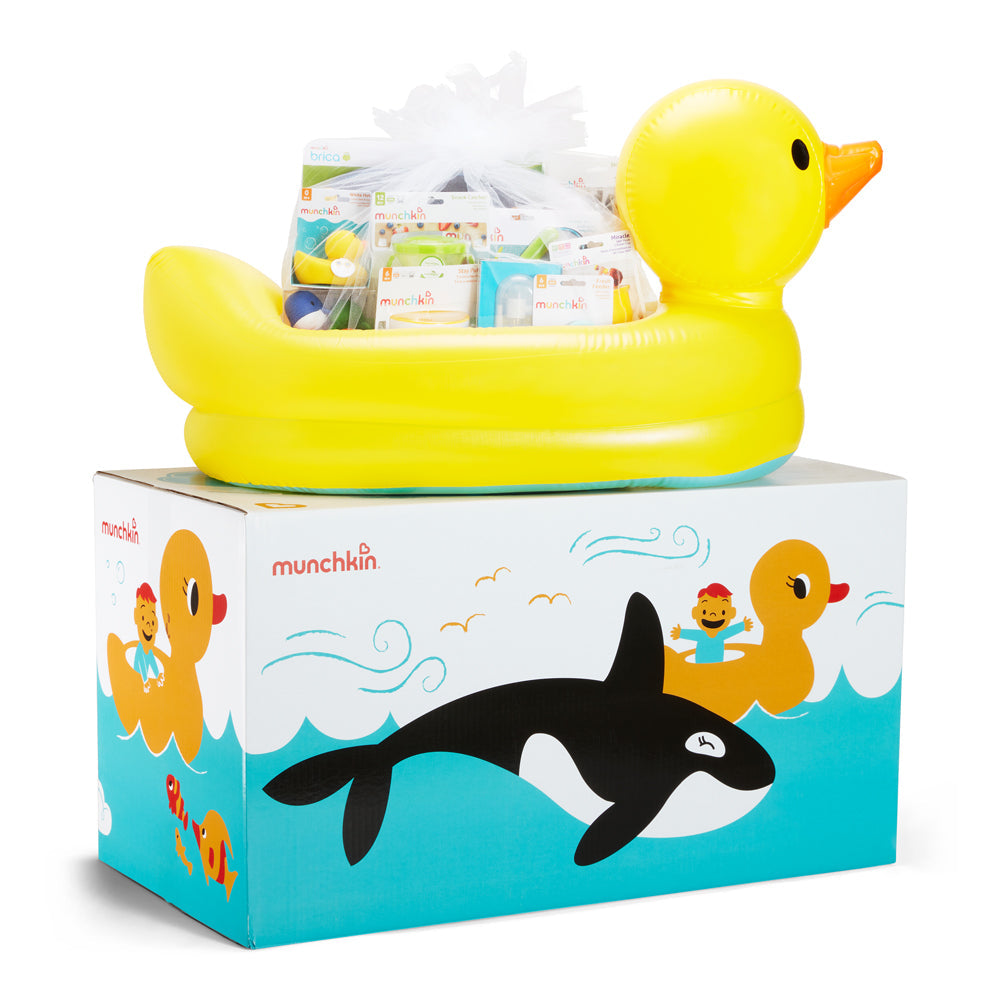 White Hot® Duck Tub Gift Basket