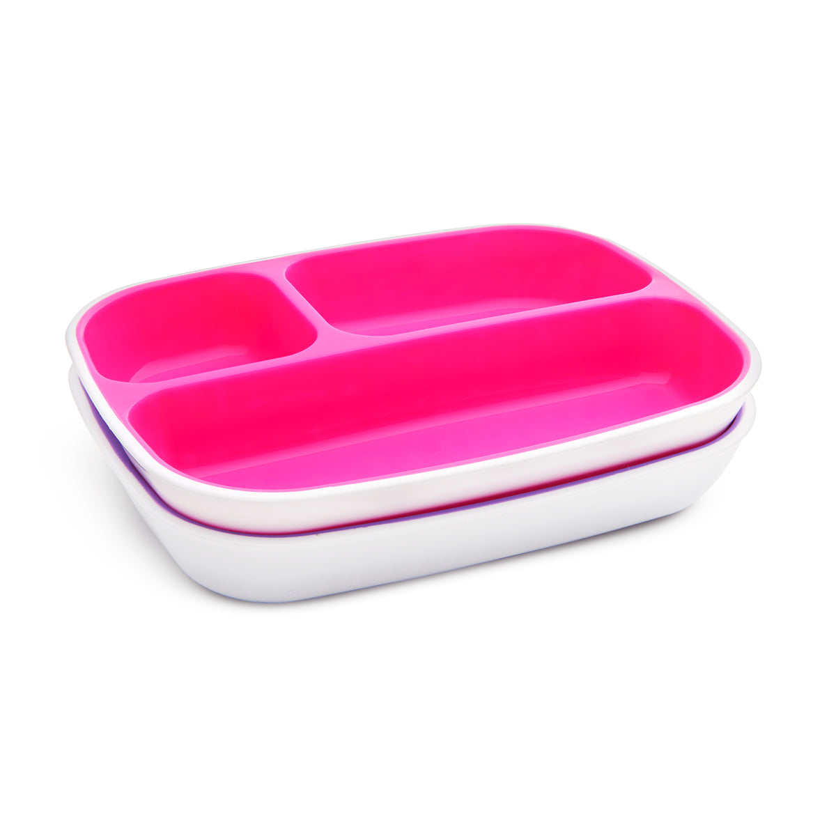 Splash™ Toddler Divided Plates, 2pk