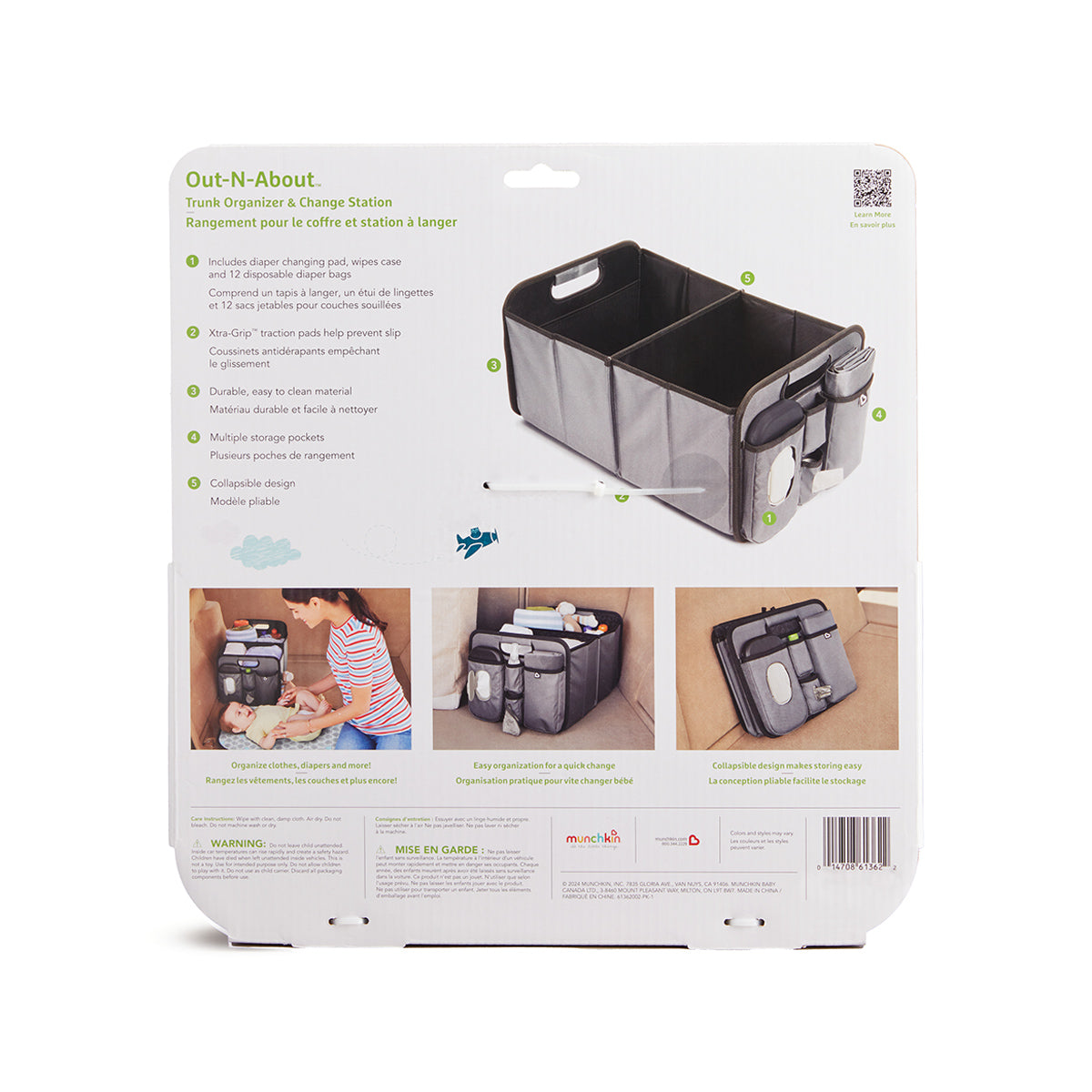 Out-N-About™ Trunk Organizer & Changing Station