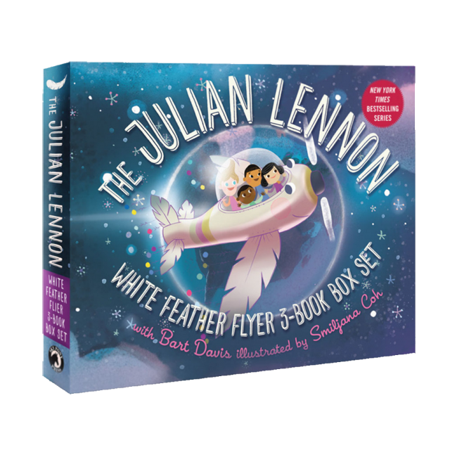 Julian Lennon White Feather Flier 3-Book Box Set