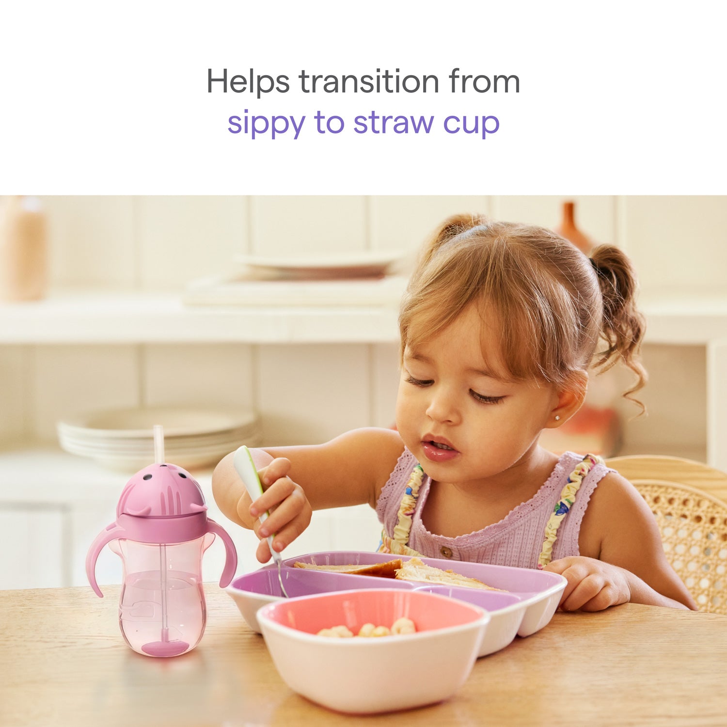 Any Angle™ Weighted Straw Cat Cup, 10oz