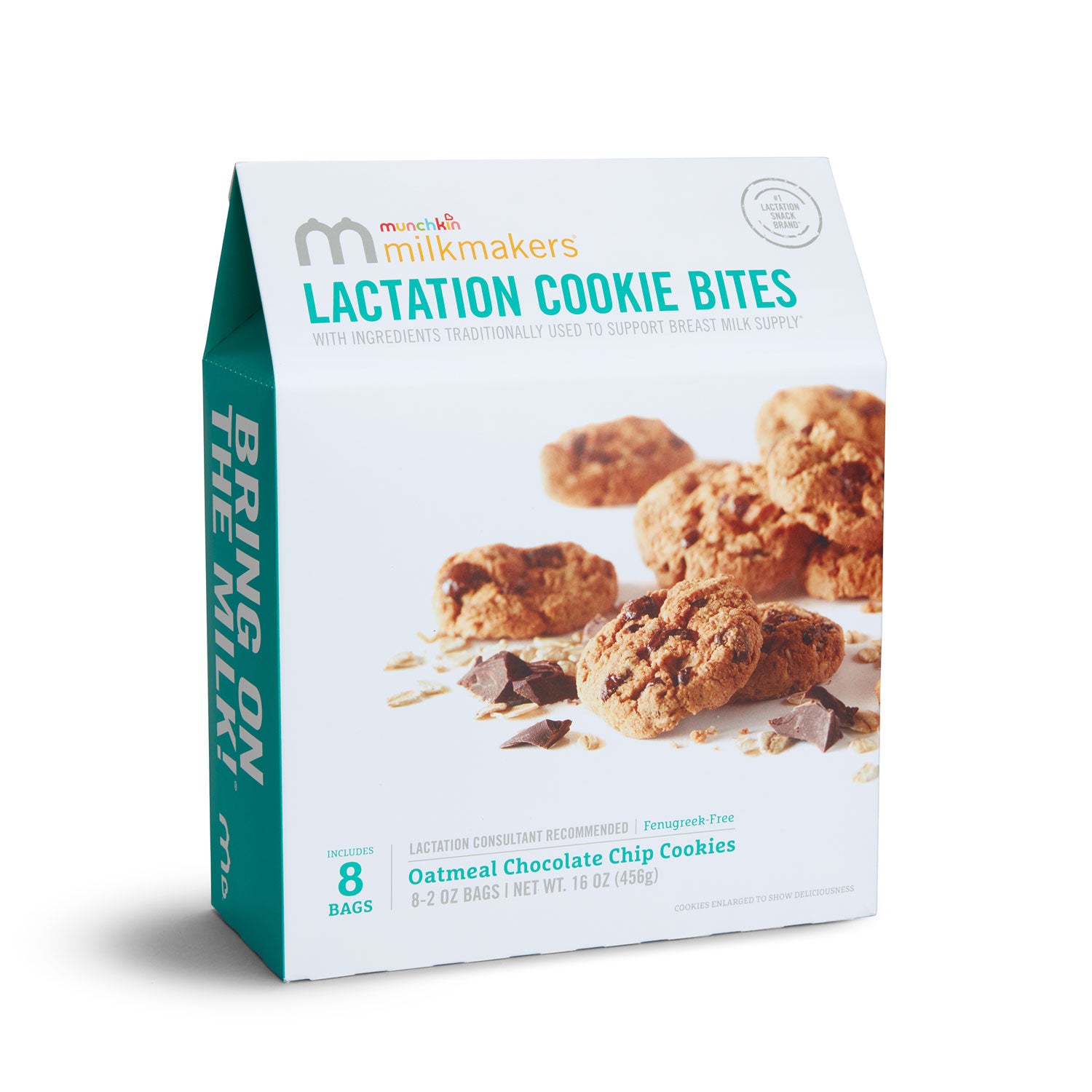 Milkmakers® Lactation Cookie Bites, Oatmeal Chocolate Chip, 8ct