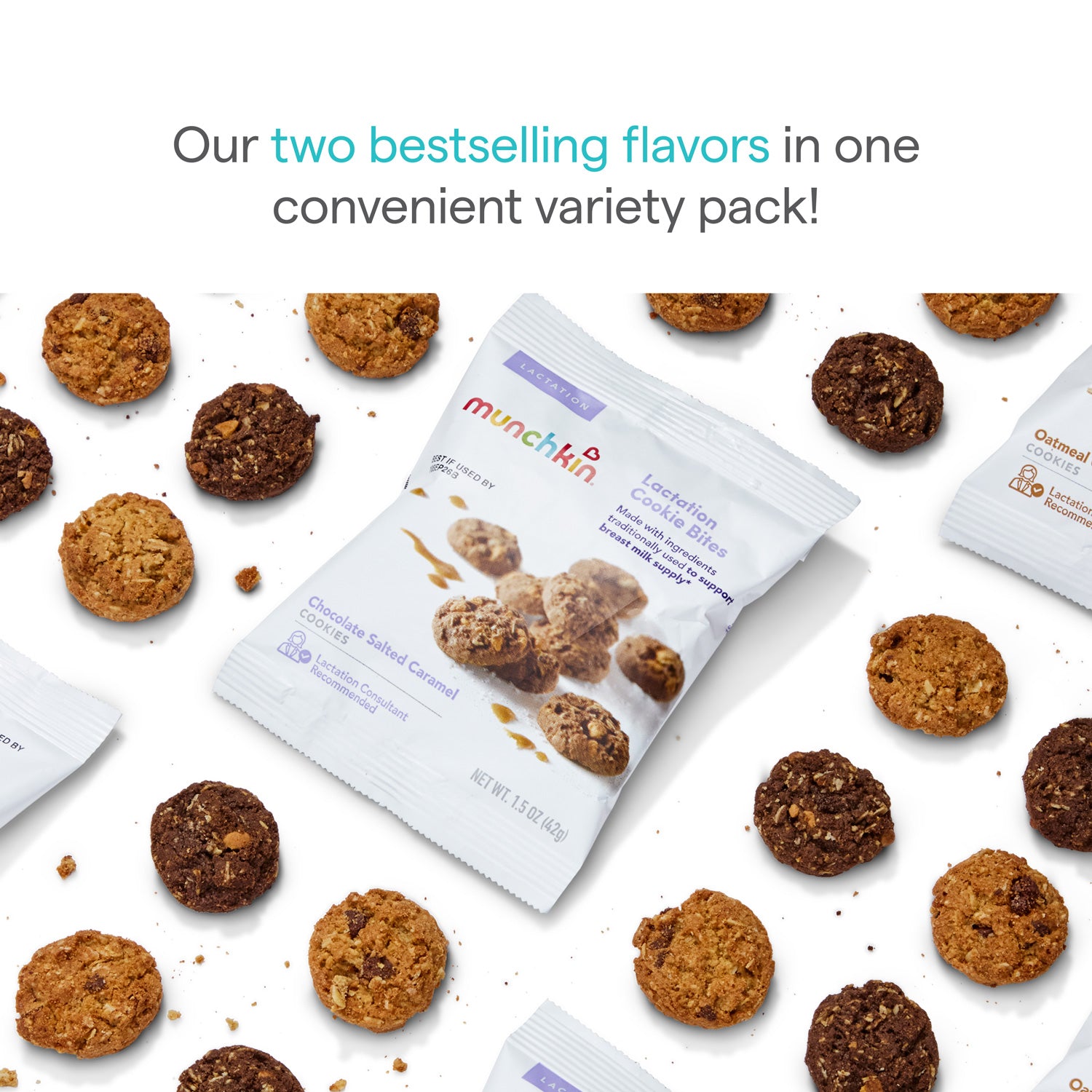 Lactation Cookie Bites Variety Pack
