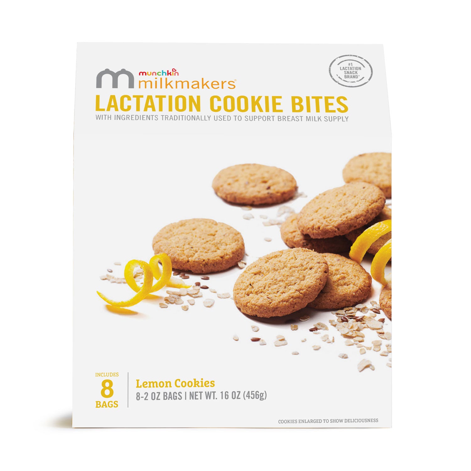 Milkmakers® Lactation Cookie Bites, Lemon Bliss, 8ct