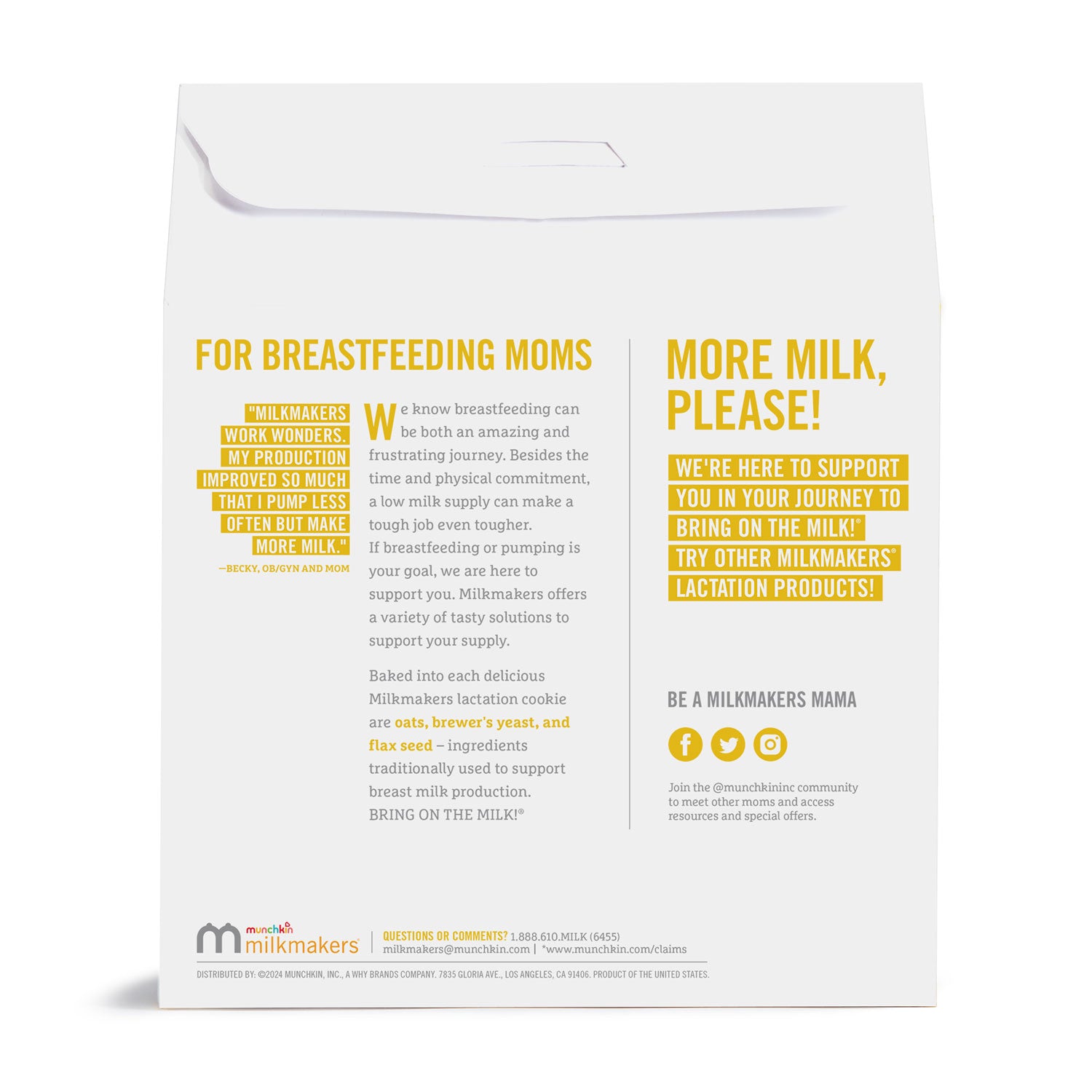 Milkmakers® Lactation Cookie Bites, Lemon Bliss, 8ct