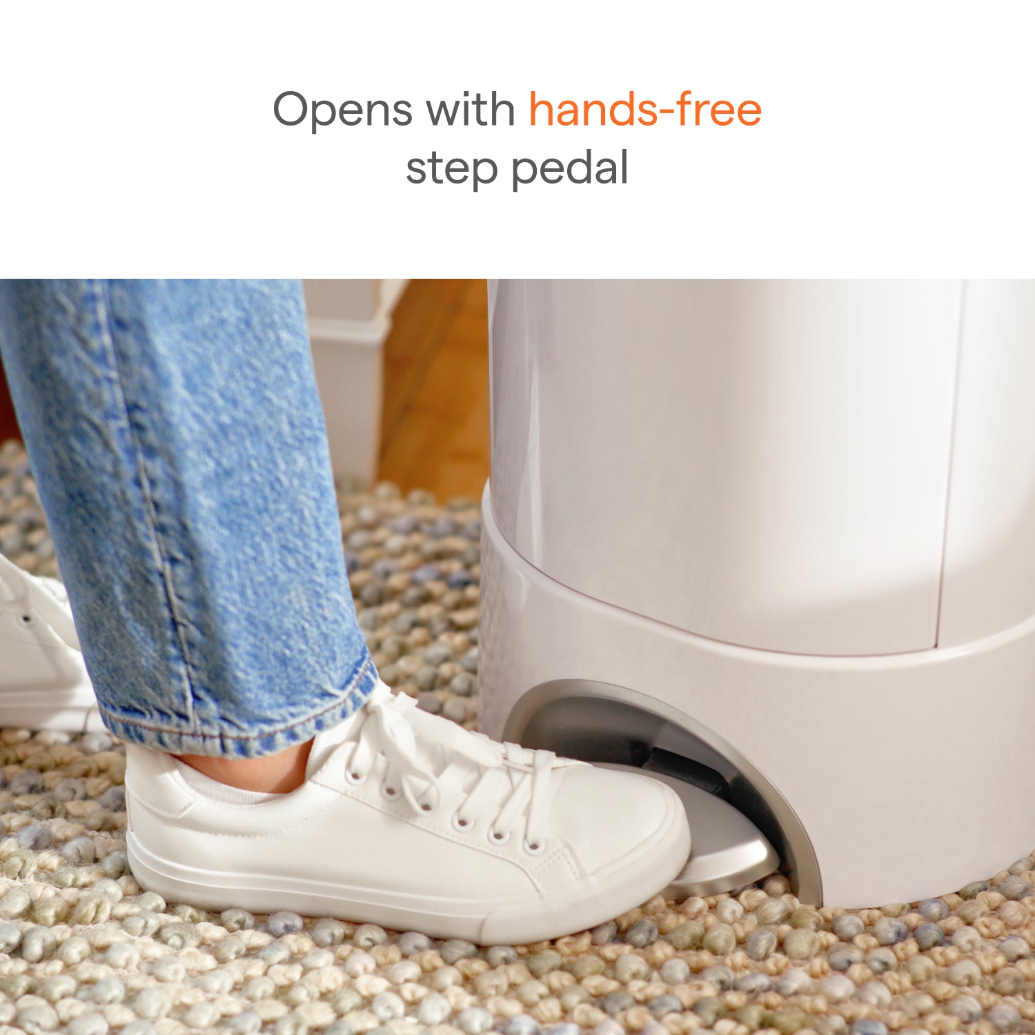 CycloSeal® Step Pro™ Diaper Pail