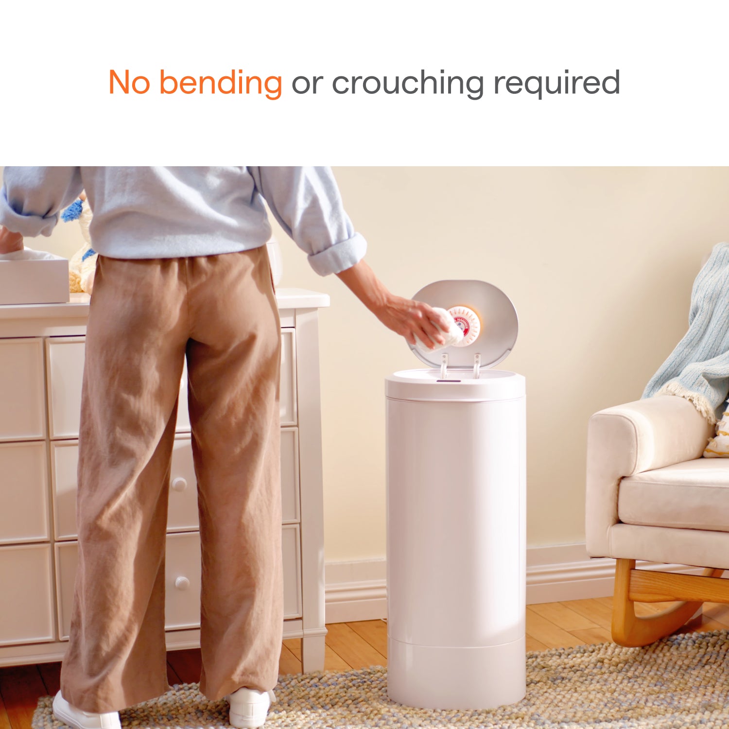CycloSeal® Touch Free Pro™ Diaper Pail